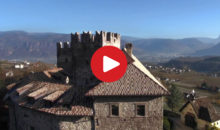 Riprese aeree di Castel Freudenstein ad Appiano