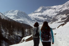 Winter hike in the Val Passiria