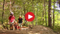 Family walk to the Ice Holes of Appiano