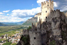 Castello di Salorno visto dall&#8217;alto