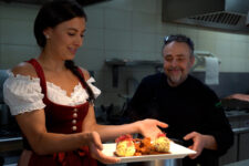 Gulasch con canederli
