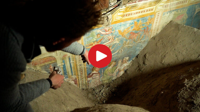 San Giacomo's hidden frescoes