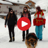 Winter hike in the Kingdom of Fanes