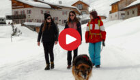 Video: Winter hike in the Kingdom of Fanes
