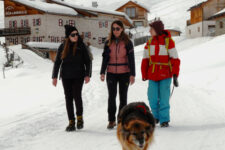 Winter hike in the Kingdom of Fanes