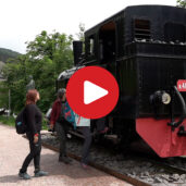 Lungo la Ferrovia della Val Gardena