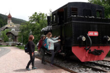 Lungo la Ferrovia della Val Gardena