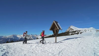 Schneeschuhwanderung: Falzeben