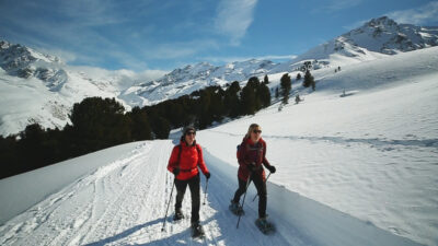 Maseben snowshoe hiking tour