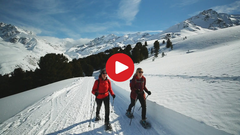Maseben snowshoe hiking tour