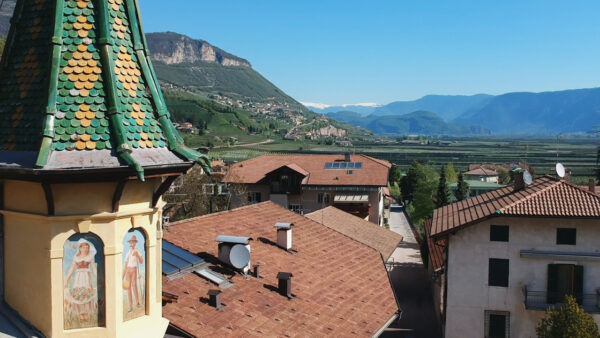 Magrè e Cortina all‘Adige dall‘alto