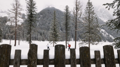 Il Lago di Anterselva in Inverno