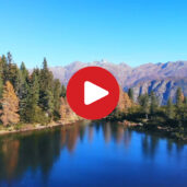 Lake Pontelletto seen from above