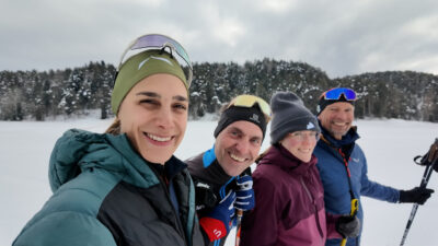 Cross-country skiing lessons