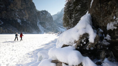 Ciaspolare al Lago di Braies