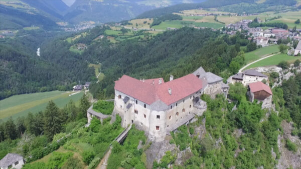 Rodengo Castle as seen from above