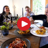 In den Küchen eines Schlosses