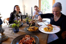 In den Küchen eines Schlosses