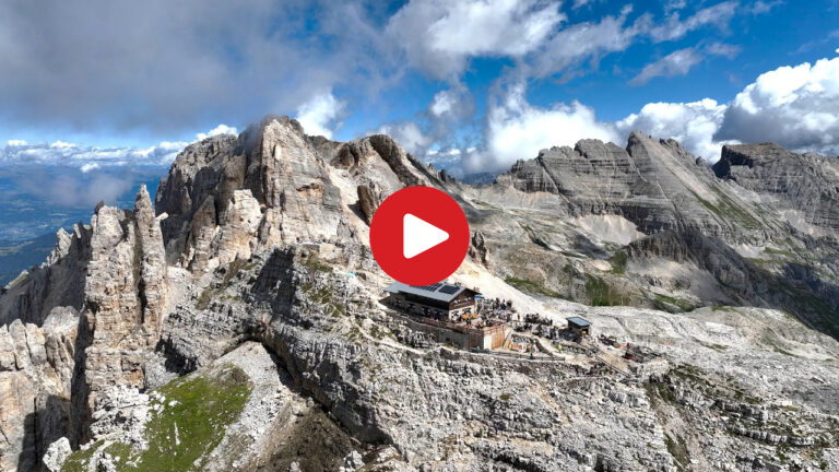 Wanderung zur Pisahütte am Latemar