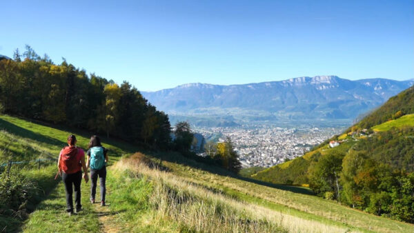 Hiking from Soprabolzano to Bolzano