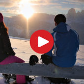 Pure: Snowshoeing in the Dolomites