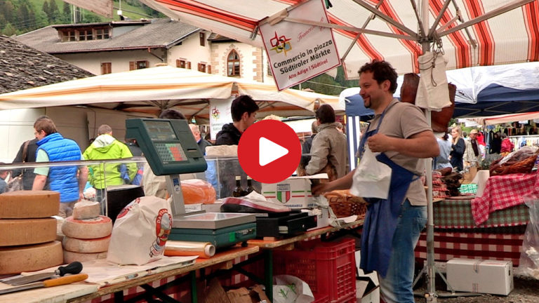 Pracupola Market in the Val d'Ultimo