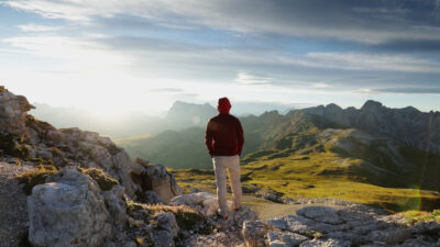 A sunrise on the Sciliar