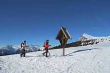 Snowshoe hike: Falzeben