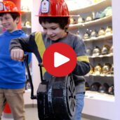 The Fire Helmet Museum in Gais