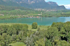 Biotopo Lago di Caldaro visto dall&#8217;alto