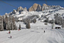 Skigebiet Carezza Dolomites am Karerpass