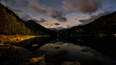 Una notte in Val Martello