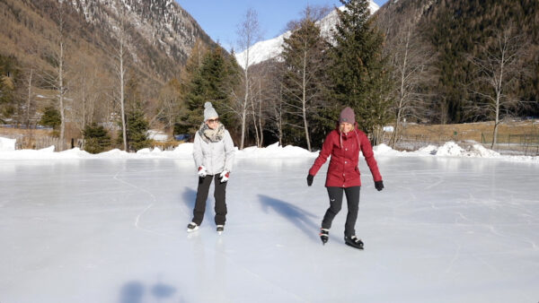ice skating