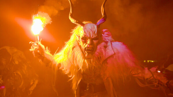 Krampus run in South Tyrol