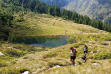 Auf dem Jägersteig zur Wanser Alm