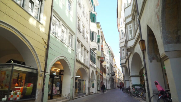 The arcades of Bolzano