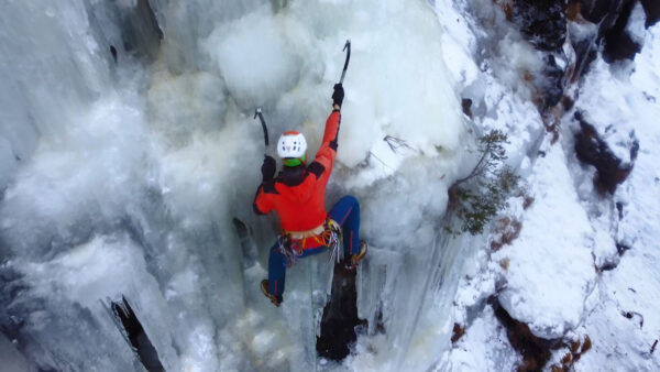 Ice Climbing in the Aurina Valley