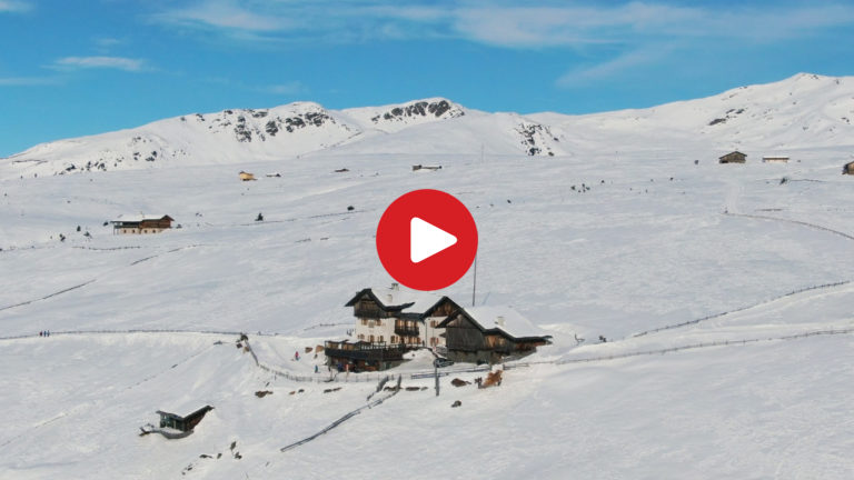 Alpe di Villandro in winter