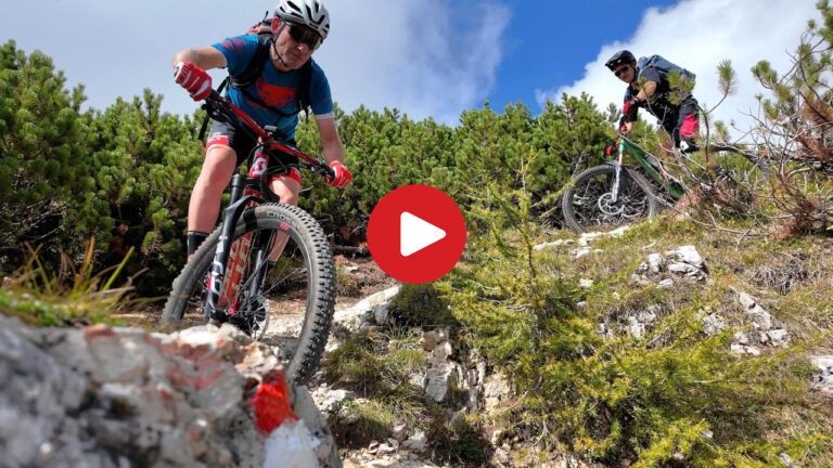 MTB-Abenteuer von Tramin auf 2.116 Meter Höhe