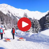 Slittare a Malga Stadlalm