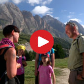 Family hike on Mt. Col Raiser