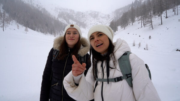 Winter Hike to Malga Ulfas