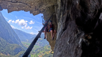 Kammerlander Klettersteig Ahornach