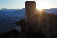 Luci d’inverno su Castel d’Appiano