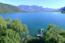 Il Lago di Caldaro visto dall&#8217;alto