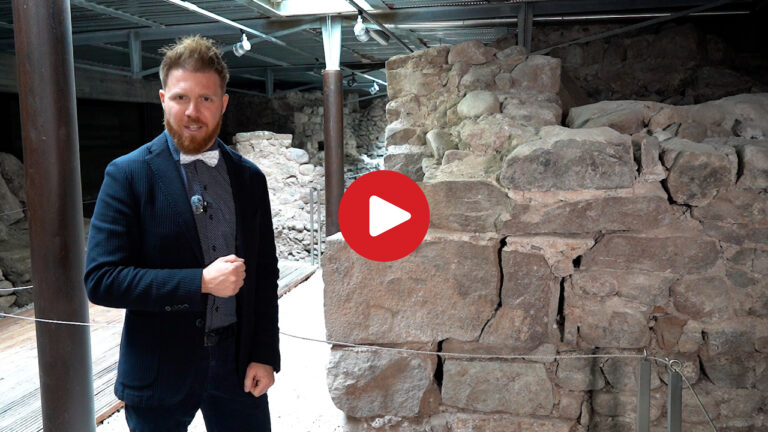 On the traces of the vanished castle