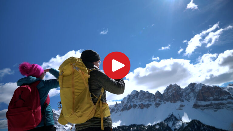 Winter trip to the Eores Alpine hut