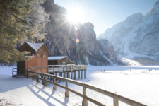 Winteratmosphäre in Südtirol
