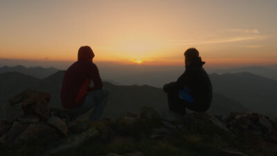 Sonnenaufgang: Kassianspitze