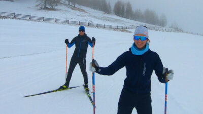 Cross Country Skiing in Slingia